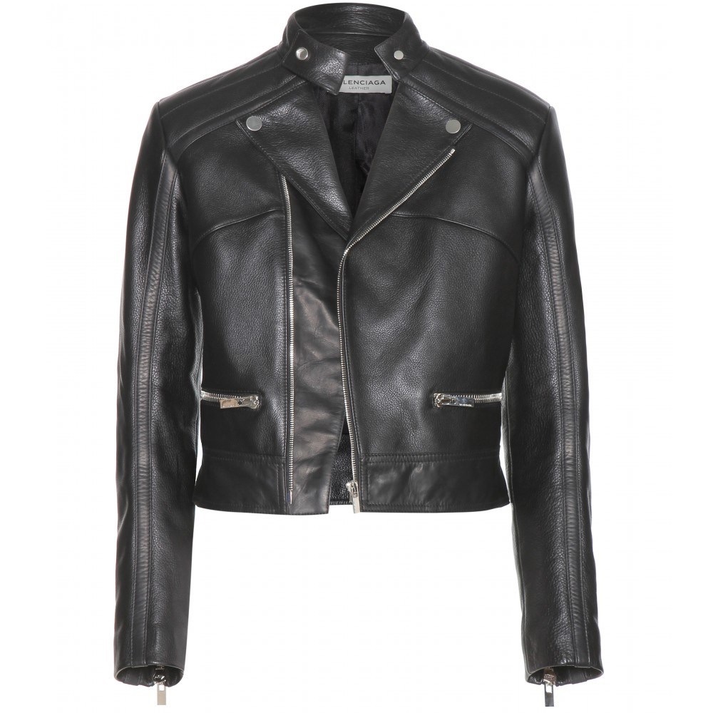 Rare Balenciaga Leather Biker Jacket